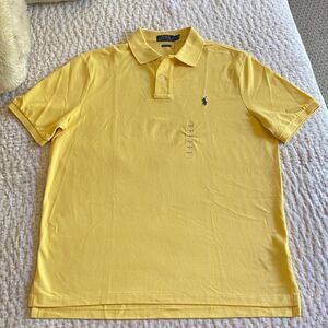 Polo by Ralph Lauren Classic Yellow Polo Shirt